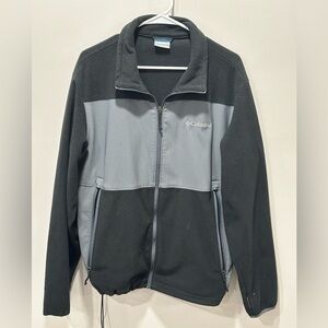 Columbia Breaking Trail Hybrid Softshell Fleece Men's Jacket Size Large